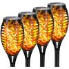 4/8/12‑Pack Solar Torch Lights – 12 LED Flickering Flames