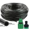 Automatic Micro Drip Irrigation Kit with Hose & Adjustable Drippers