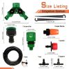 DIY Garden Drip Irrigation Hose Set – Adjustable Spray & Drip System