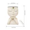 Flying Kiss Girl Figure Flower Pot – Resin Planter