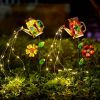 Solar Garden Light – Butterfly Watering Can with Fairy String