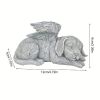 Resin Angel Pet Memorial Statue – Dog/Cat Garden Marker