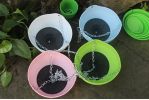 Self‑Watering Hanging Pot with Drainer – Indoor/Outdoor Planter Basket