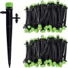 20/50‑Pack Adjustable 8‑Hole Drip Emitters for 4/7 mm Tube